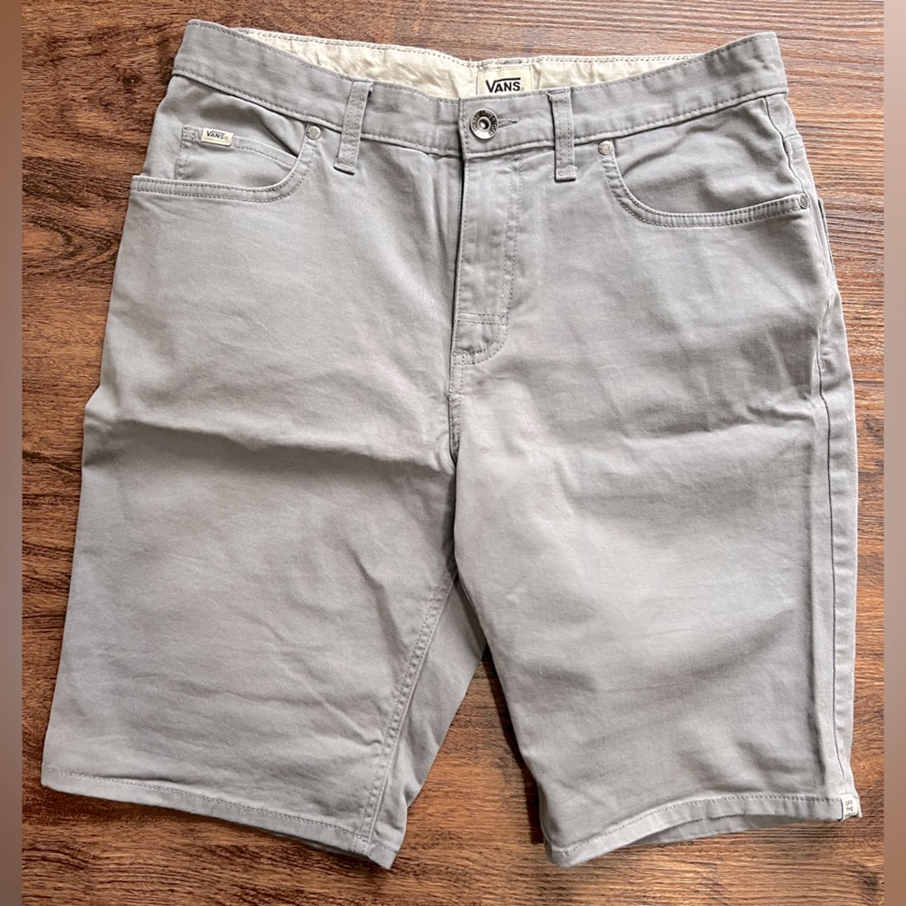 Vans mens grey size 30 shorts